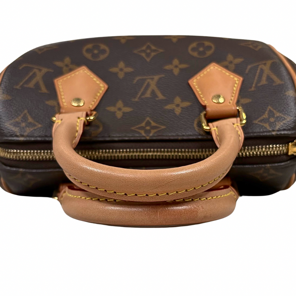 Speedy Bandoulière 20 Monogram Canvas Gold Hardware