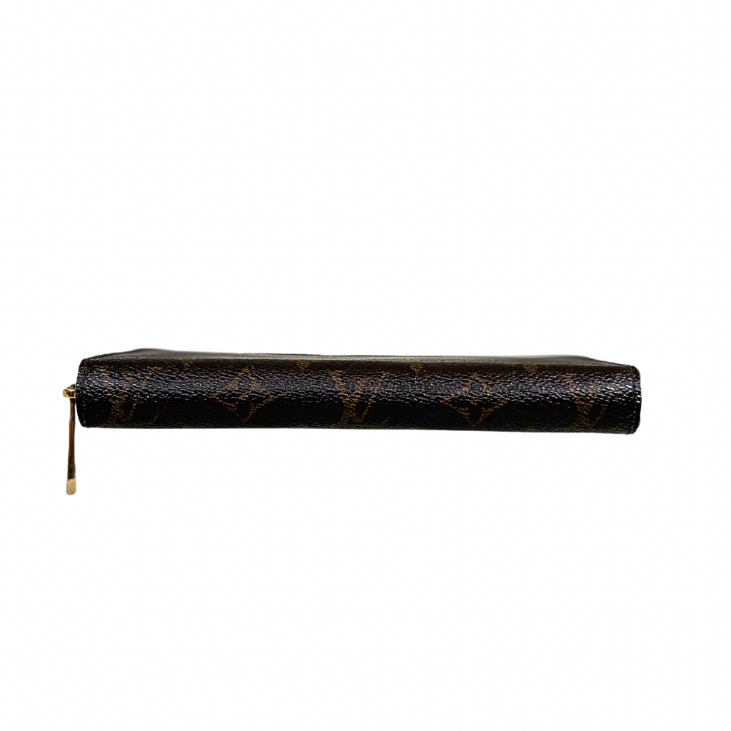 Zippy Wallet Monogram Canvas Gold Hardware