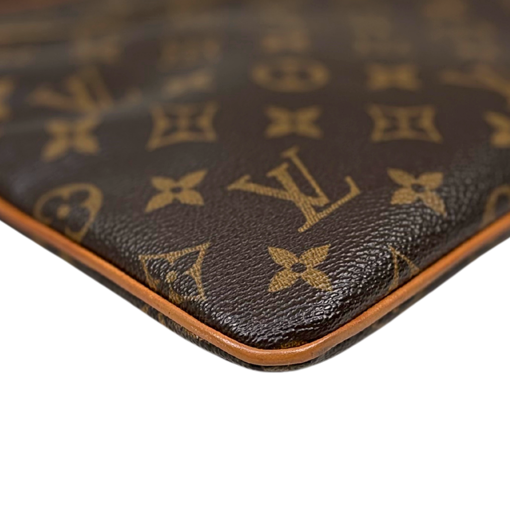 Monogram Pochette Valmy Shoulder Bag Gold Hardware