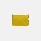 23C Collection Seasonal Flap Lemon Yellow Caviar Gold Hardware Microchip