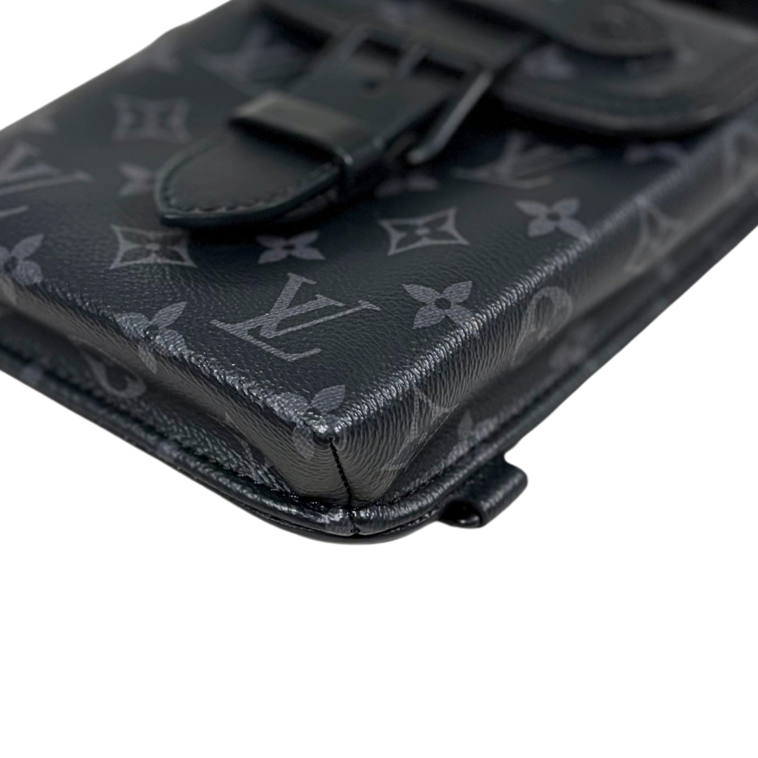 Eclipse Saumur Sling Bag Grey Monogram Canvas