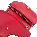 Animalier GG Marmont Red Feline Head Detail Gold-Tone Hardware