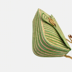 Limited Edition GG Marmont Medium Raffia Woven Gold Hardware