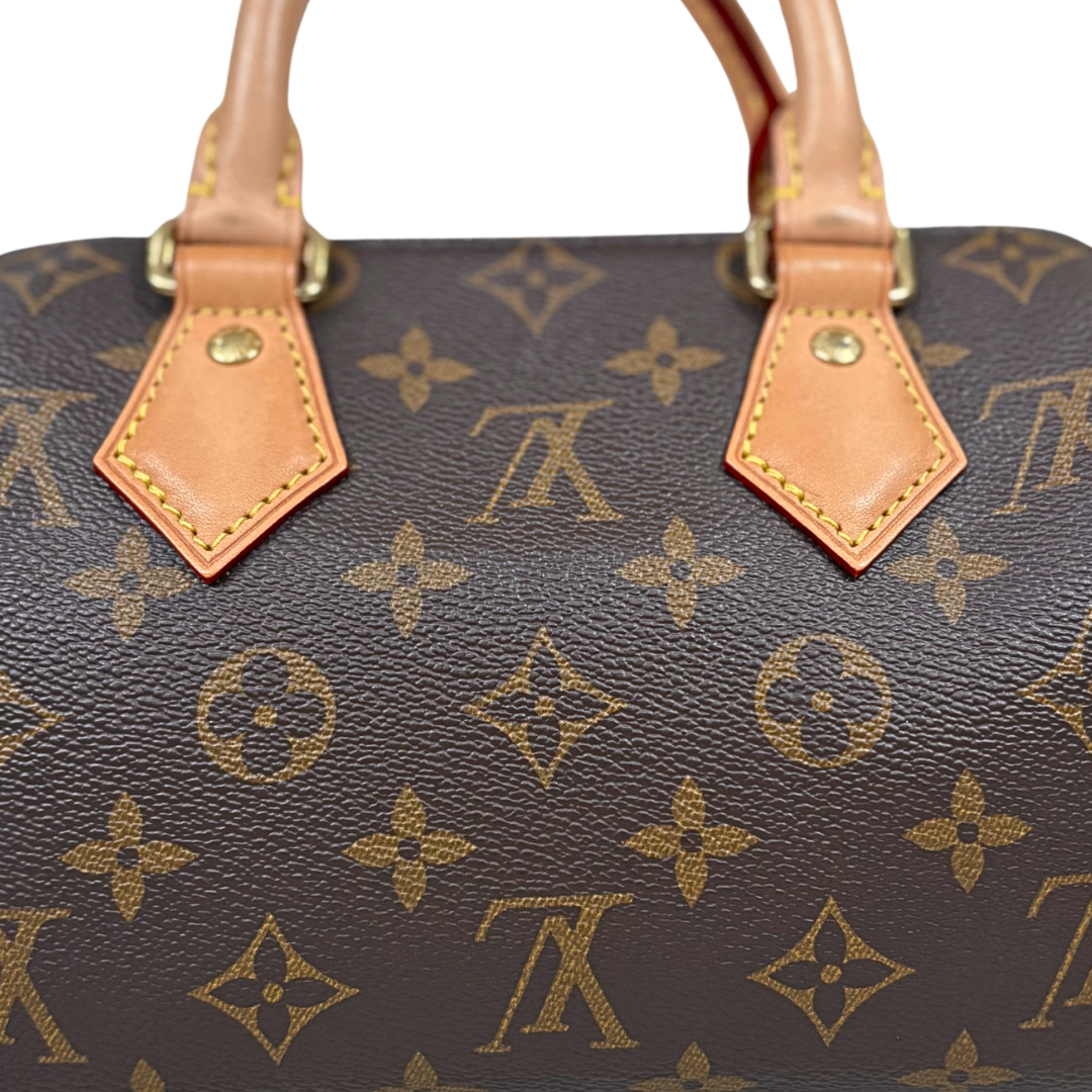 Speedy Bandoulière 20 Monogram Canvas Gold Hardware