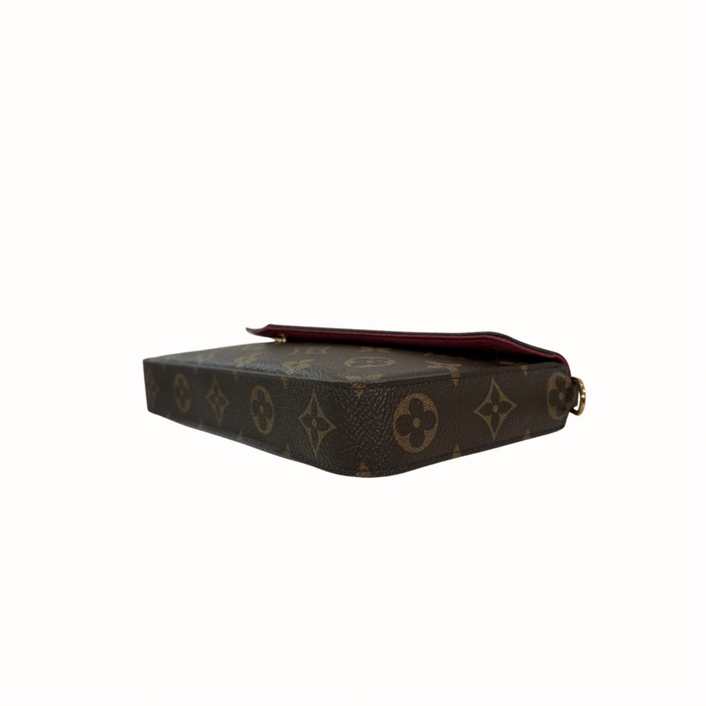 Pochette Félicie Monogram Canvas Gold-Tone Hardware