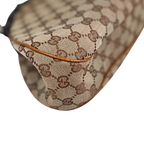 Vintage Bamboo Top Handle Bag GG Canvas