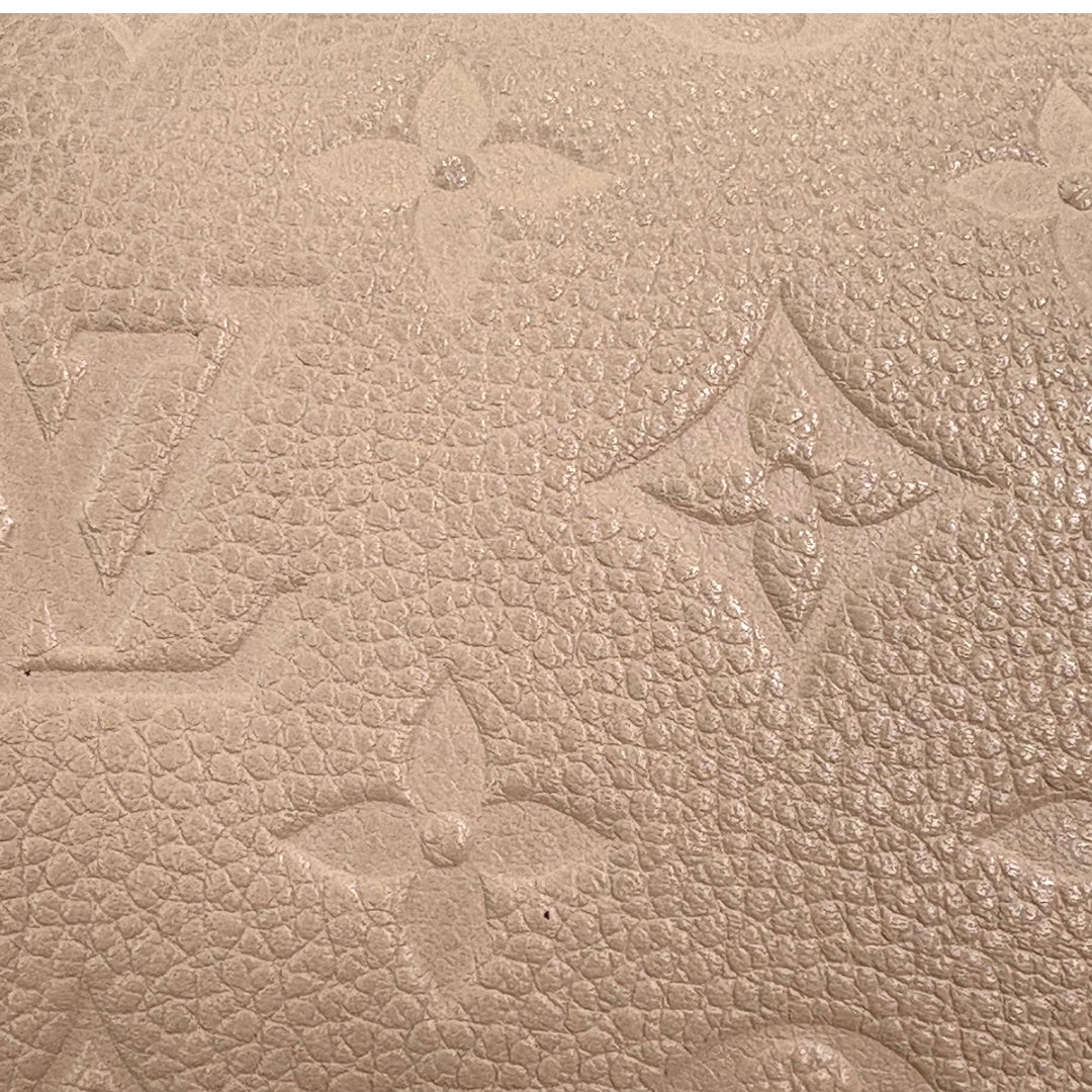 Saint Germaine Beige Monogram Empreinte Leather Gold Hardware