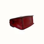 Sylvie Mini Red Cherry Line Gold Hardware