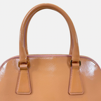 Promenade Saffiano Vernice Cameo Medium Gold Hardware