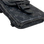 Eclipse Saumur Sling Bag Grey Monogram Canvas