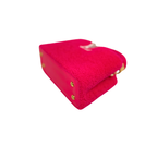 Capucines BB Pink Soft Merino Shearling Gold Hardware