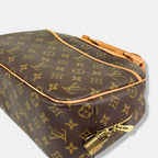 Trouville Monogram Canvas Handbag Gold Hardware