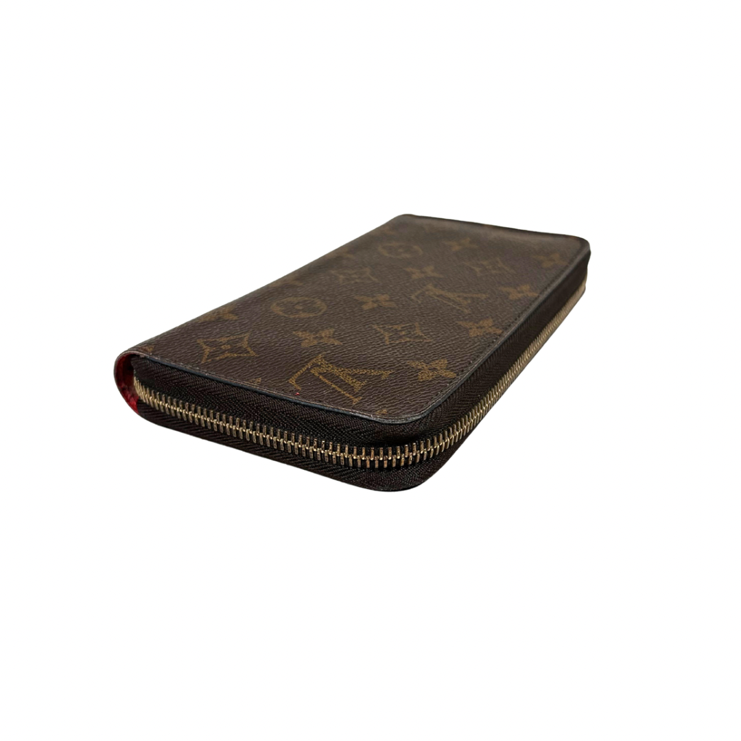 Zippy Wallet Monogram Canvas Gold Hardware