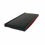 Gancini Bi-Fold Wallet Black Silver Hardware
