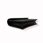 Classic Cassandre Chain Wallet Black Gold-Tone Hardware