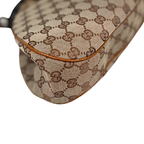 Vintage Bamboo Top Handle Bag GG Canvas