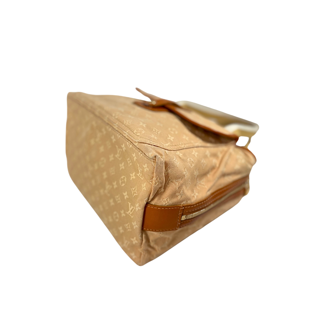 Sac Mery Kate Mini Tote Bag Monogram Canvas Women Brown Gold Hardware