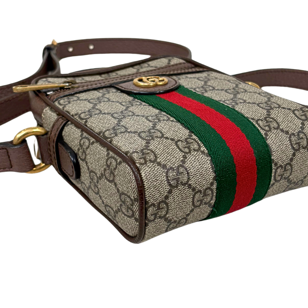 Ophidia GG Supreme Canvas Gold Hardware