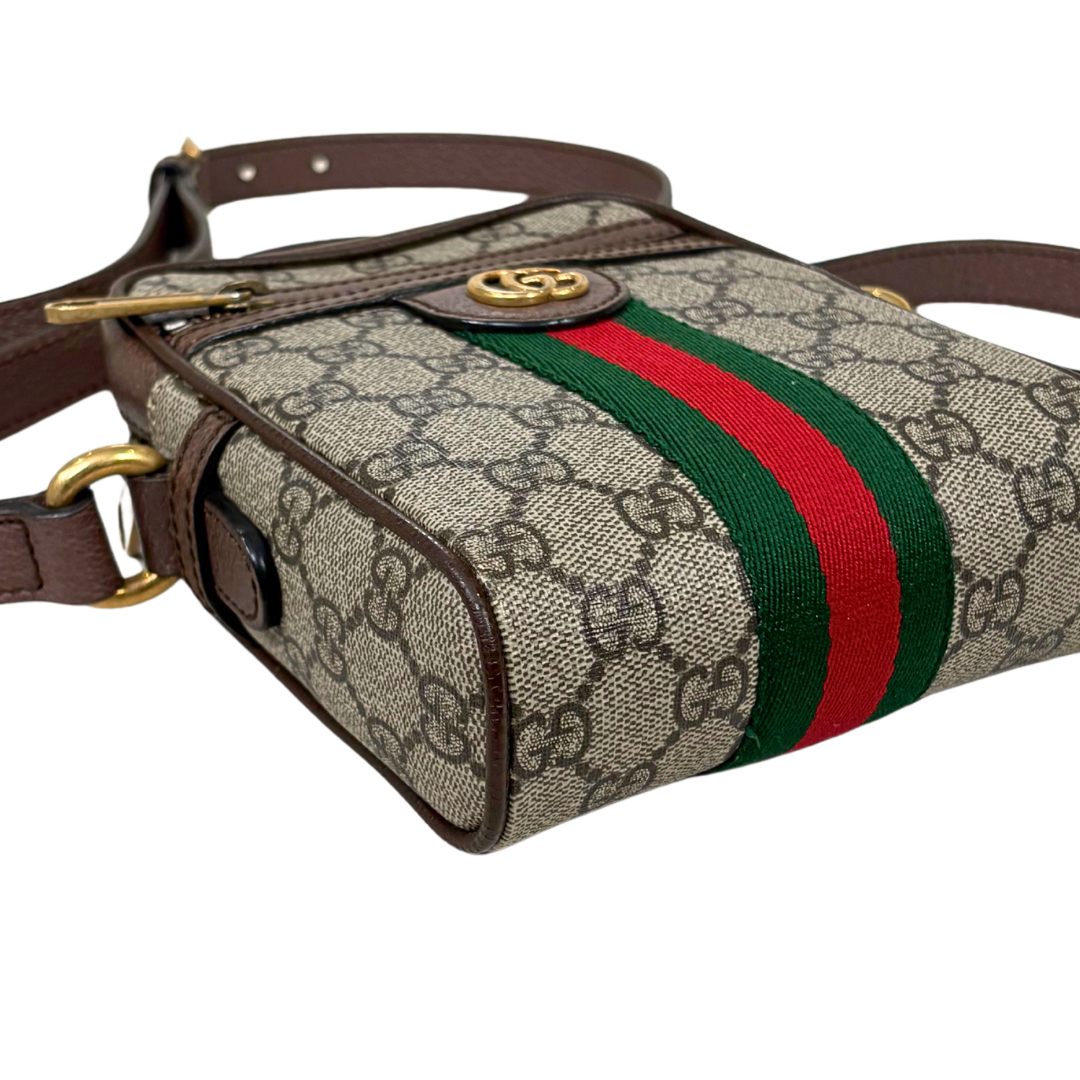 Ophidia GG Supreme Canvas Gold Hardware