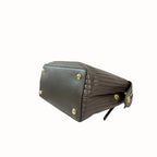 Dotcom Click Bag Gray Gold Hardware