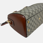 Boston Bag Small GG Supreme Canvas Gold Hardware
