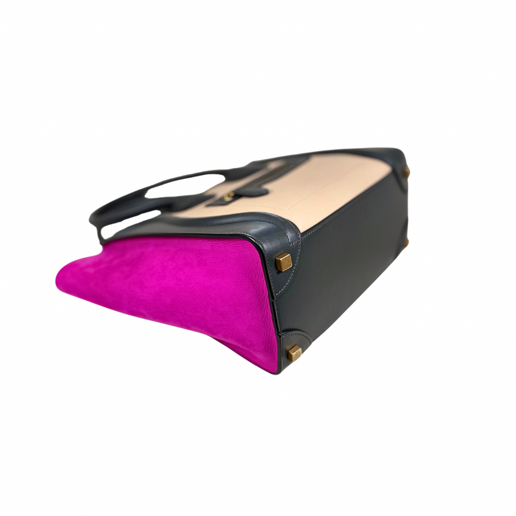 Micro Luggage Tri-color Gold Hardware