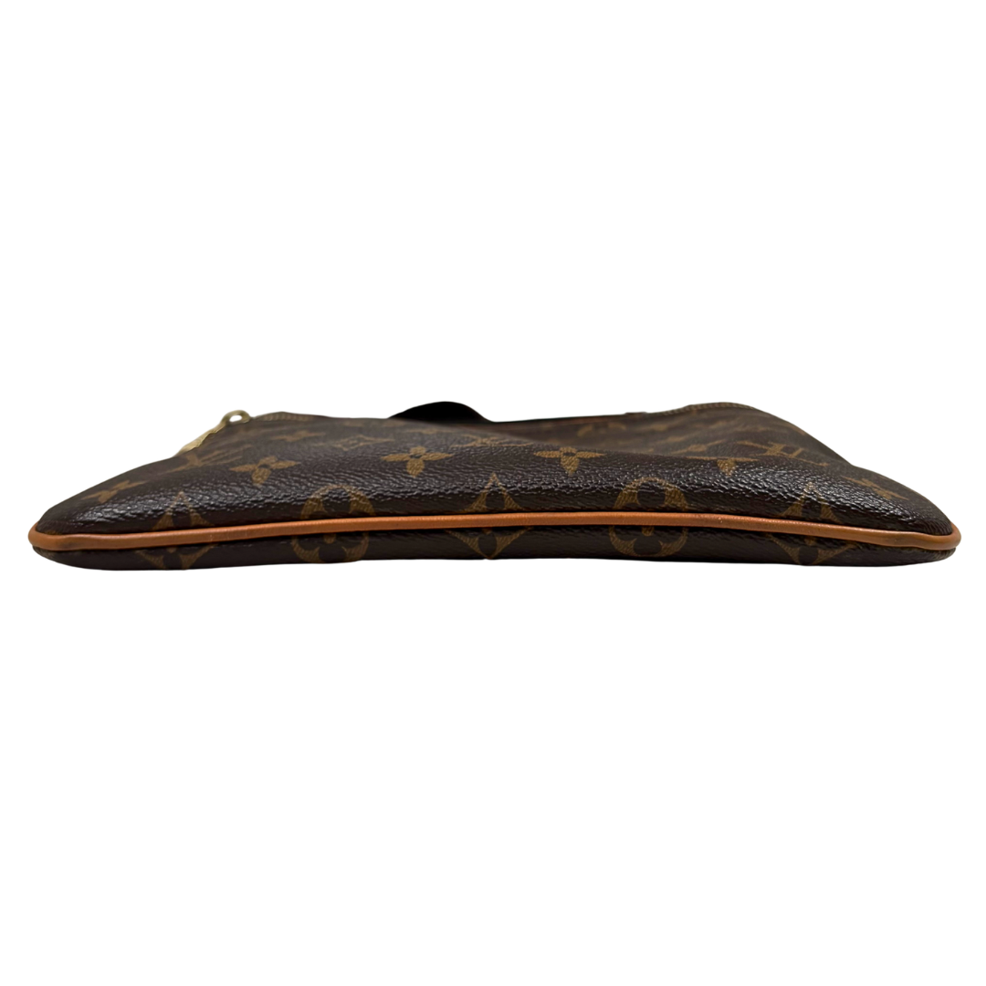 Monogram Pochette Valmy Shoulder Bag Gold Hardware