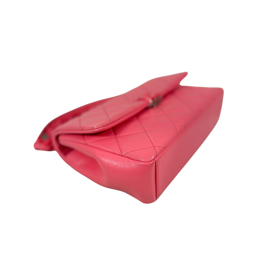 Runway All Pink Flap Bag Caviar Leather Series 30