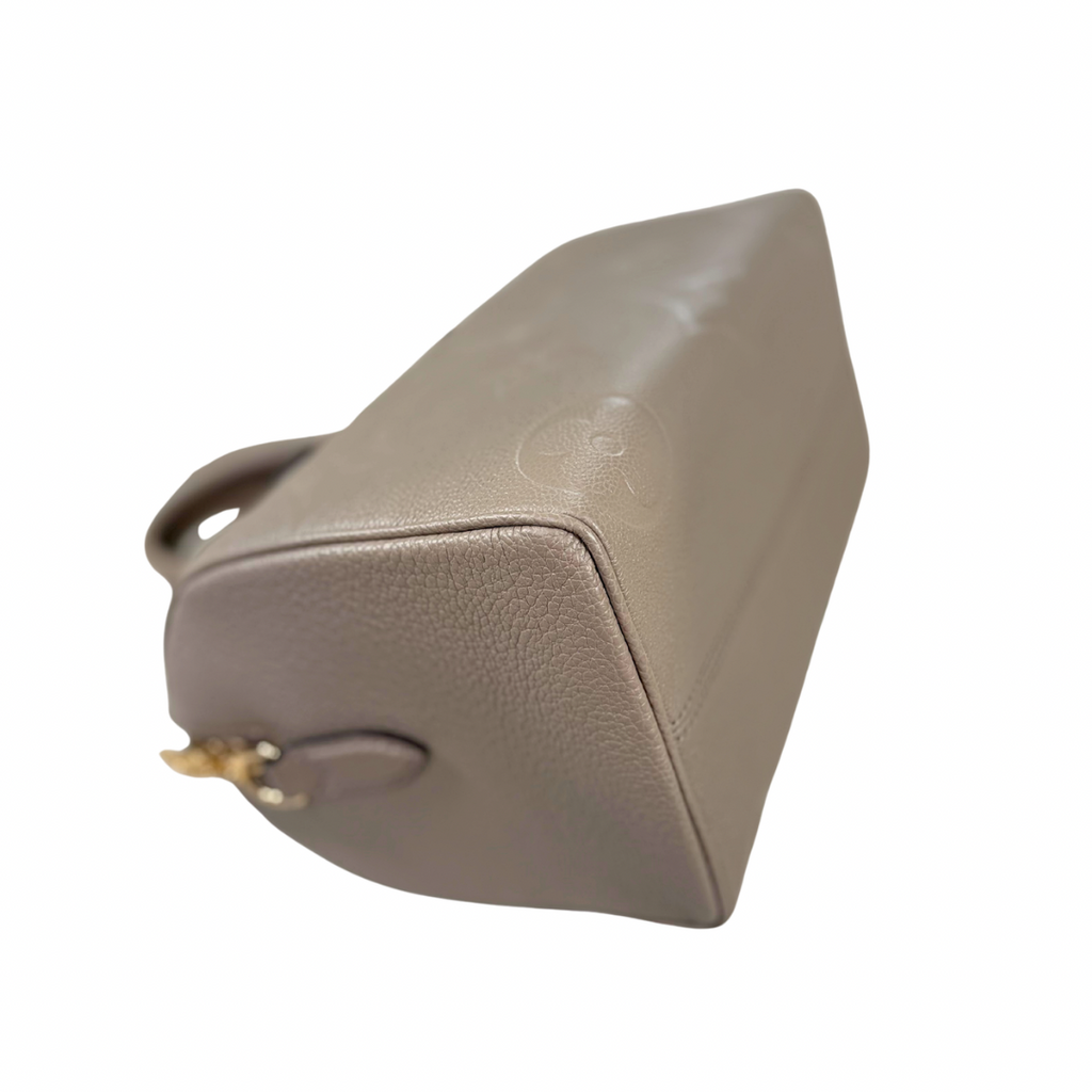 Speedy Bandouliere 25 Monogram Empreinte Beige Gold Hardware