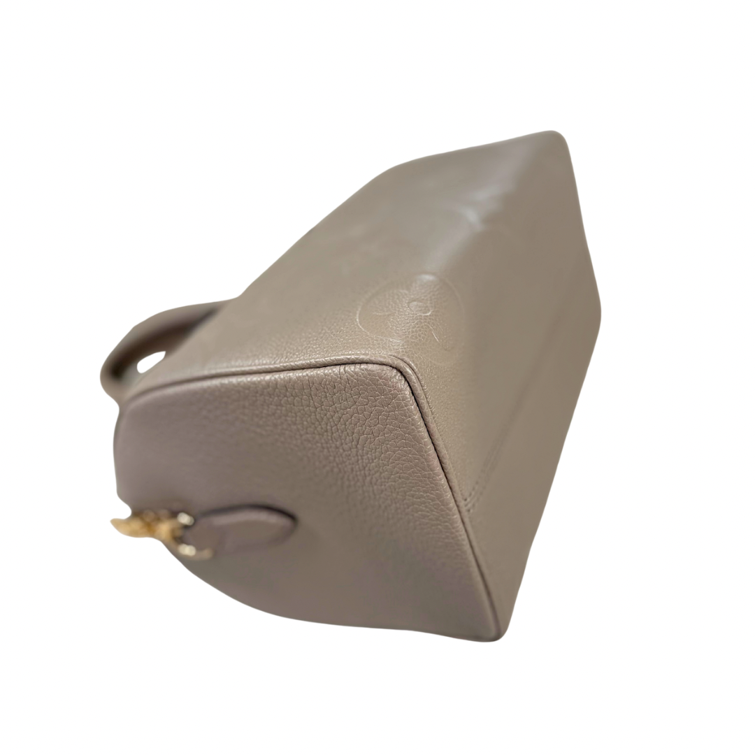 Speedy Bandouliere 25 Monogram Empreinte Beige Gold Hardware