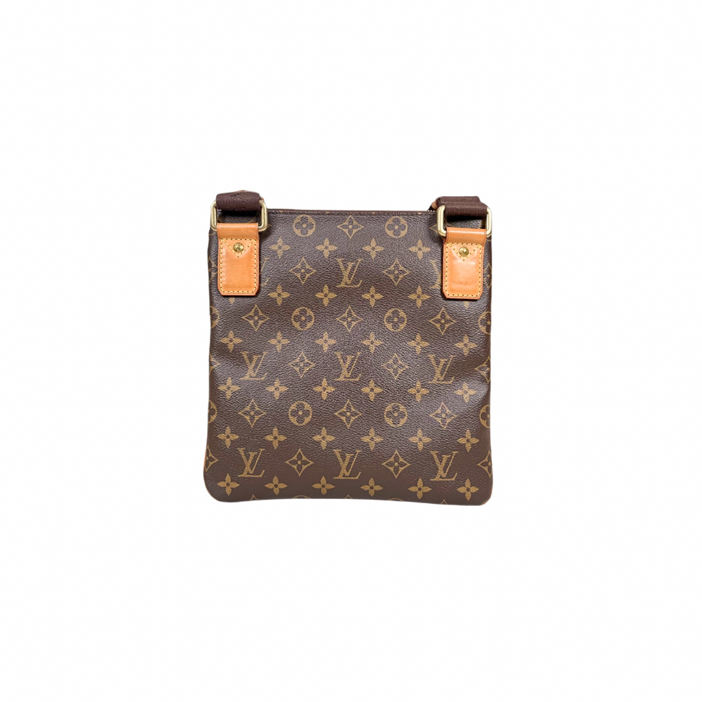 Monogram Pochette Valmy Shoulder Bag Gold Hardware