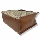 GG Supreme Canvas Small Tote Bag Beige & Ebony