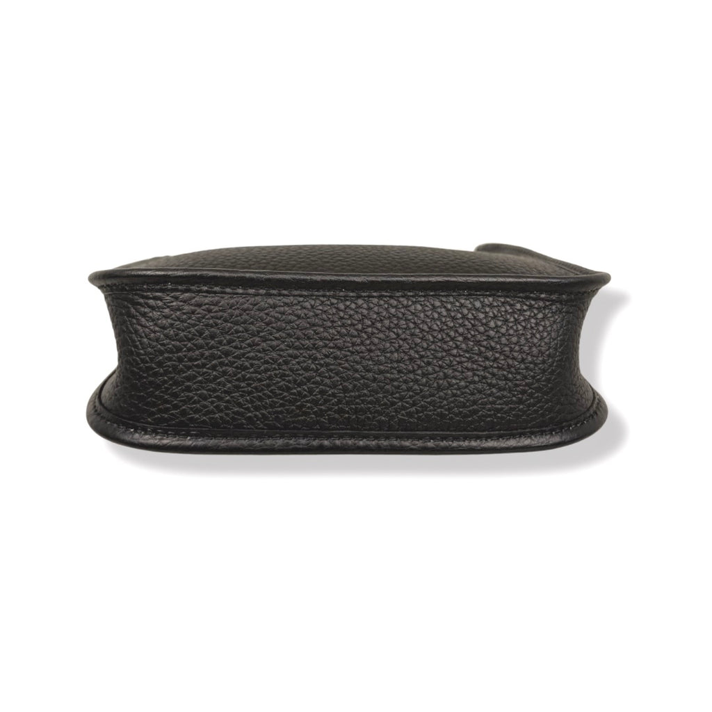 Hermès Mini Evelyne 16 TPM Black Taurillon Clemence Leather Gold Hardware