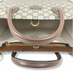 GG Supreme Canvas Small Tote Bag Beige & Ebony
