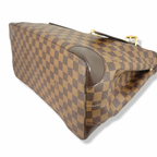 Hampstead MM Damier Ebene Leather Gold Hardware
