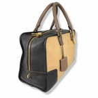 Amazona Tri-color Handbag Gold Hardware