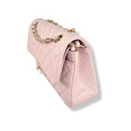 Classic Double Flap Lilac Small Gold Hardware Series 31