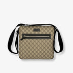 Messenger Bag GG Supreme Mono Silver Hardware