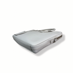 Saffiano Travel Galleria Briefcase/Laptop Bag White