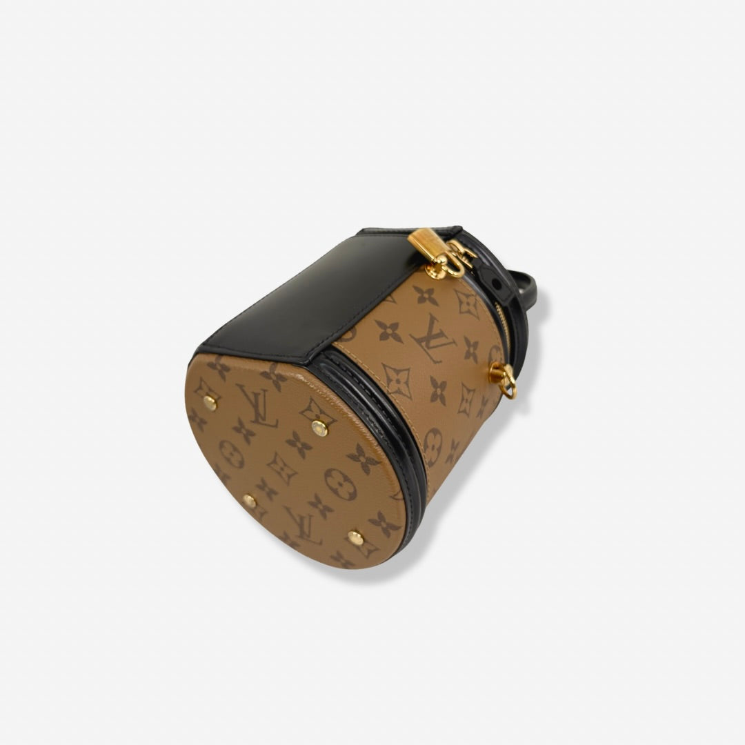 Cannes Handbag Monogram Canvas Gold Hardware