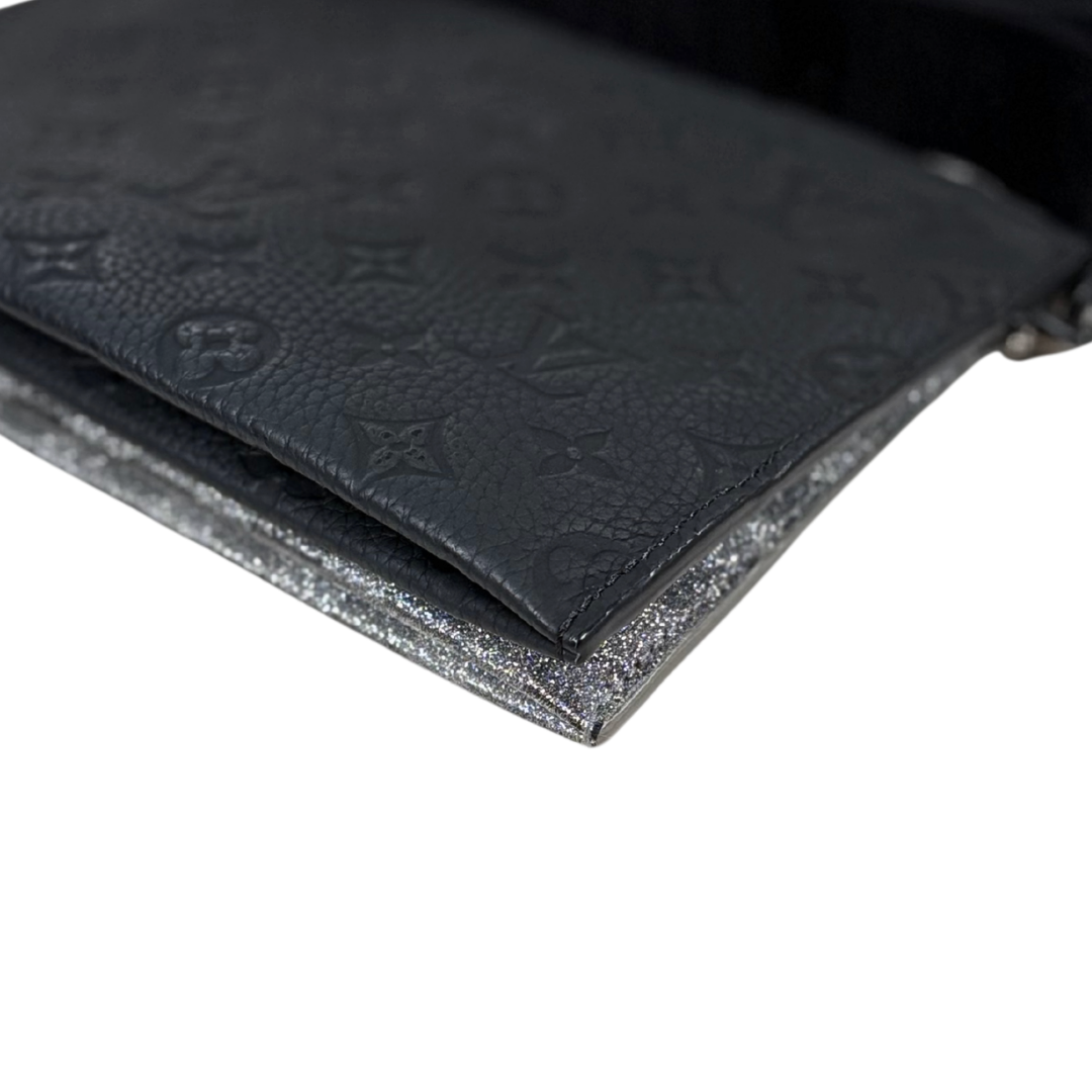 Limited Ed Trio Pouch Silver Dust Empreinte