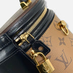 Cannes Handbag Monogram Canvas Gold Hardware