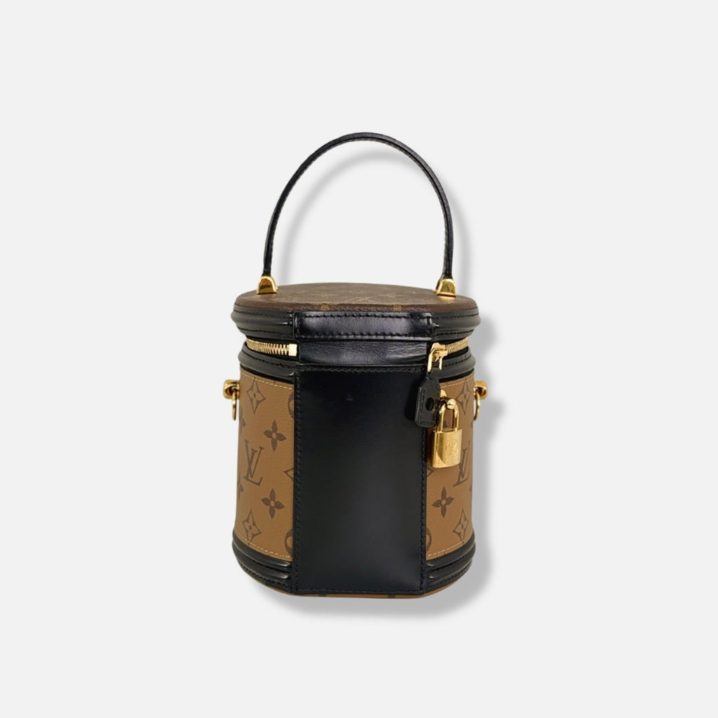 Cannes Handbag Monogram Canvas Gold Hardware