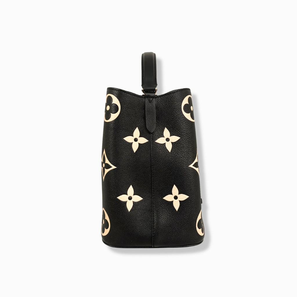 NéoNoé MM Bucket Bag Bicolor Monogram Empreinte Leather