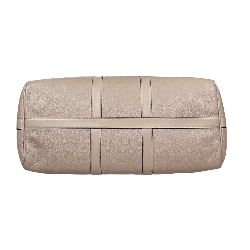 Keepall 45 Beige Monogram Empreinte Gold Hardware