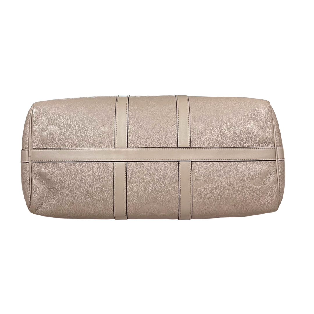 Keepall 45 Beige Monogram Empreinte Gold Hardware