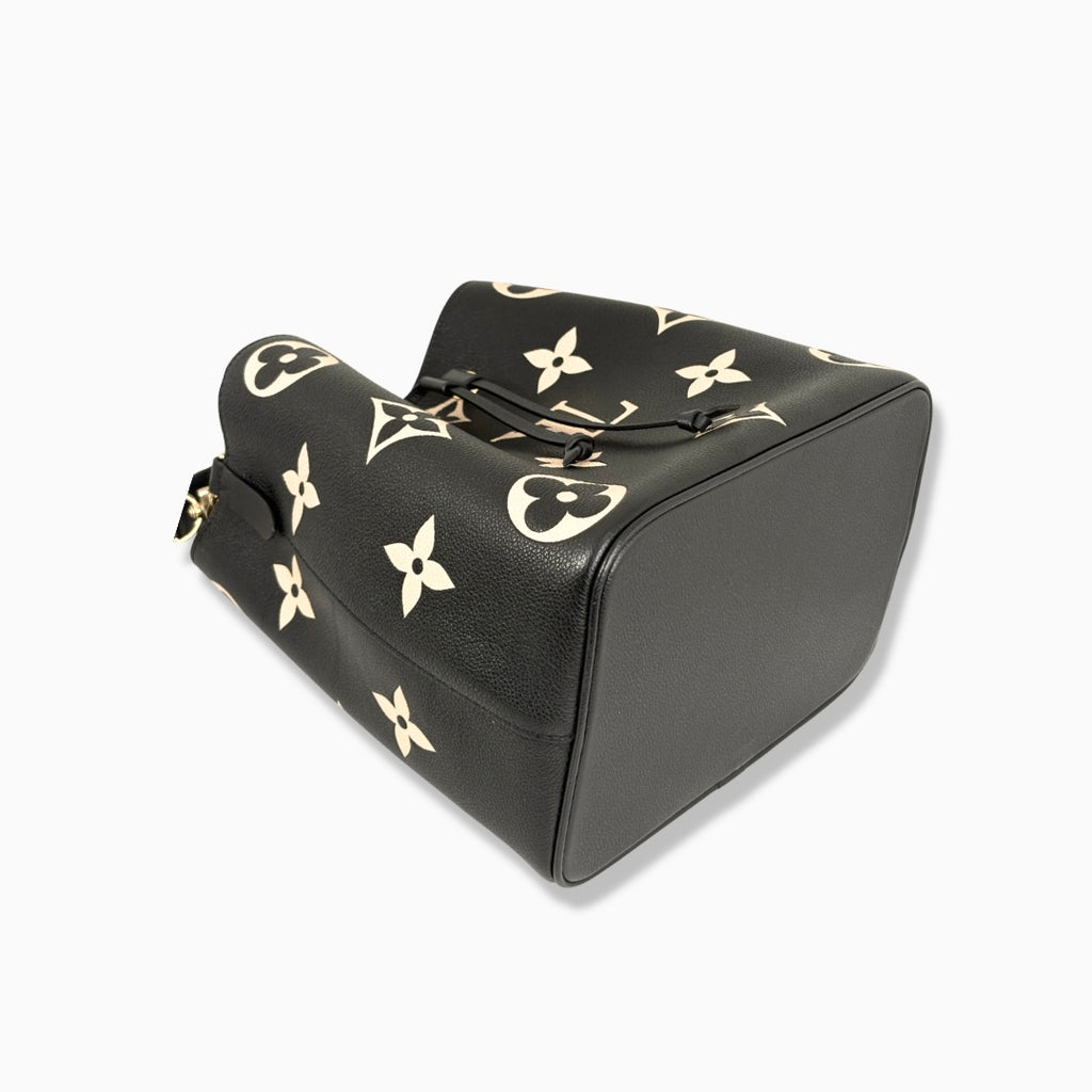 NéoNoé MM Bucket Bag Bicolor Monogram Empreinte Leather