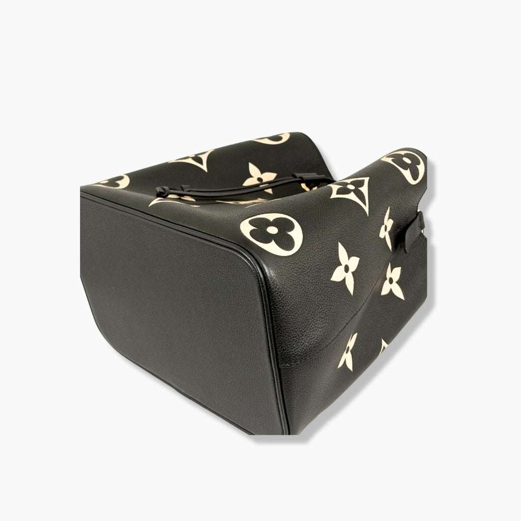 NéoNoé MM Bucket Bag Bicolor Monogram Empreinte Leather
