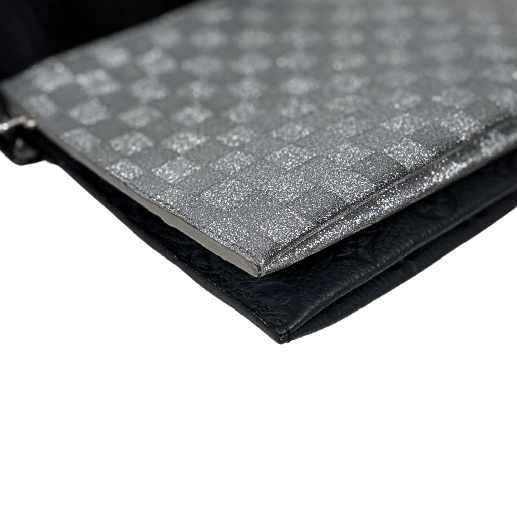 Limited Ed Trio Pouch Silver Dust Empreinte