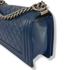 Boy Old Medium Navy Blue Caviar Series 25